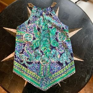 Asymmetrical RivieraTop with Chain Neck